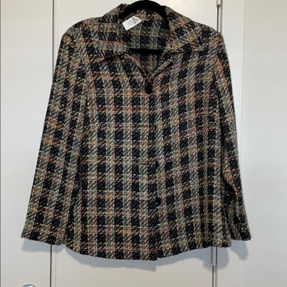 Plaid Coat
